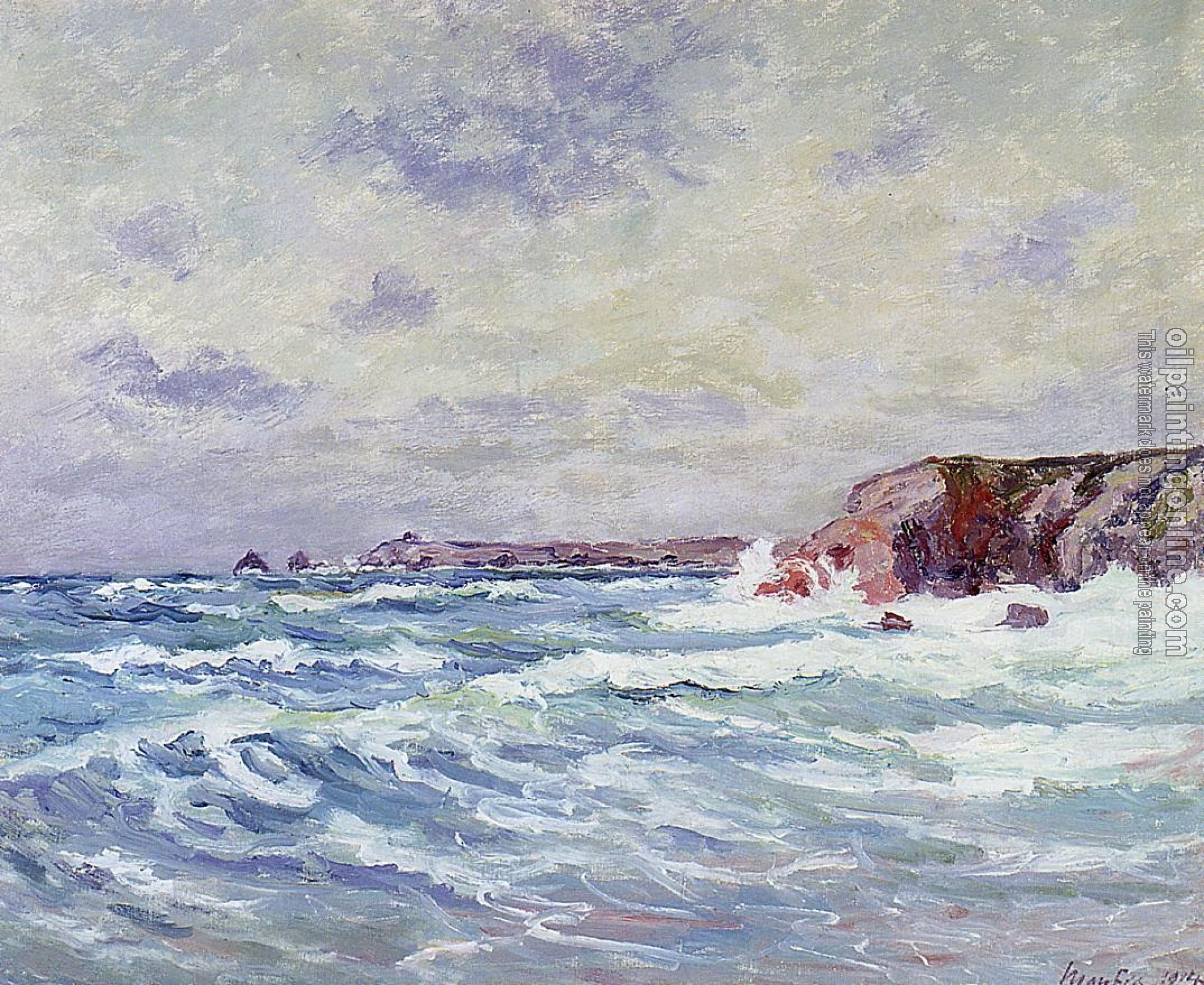 Maufra, Maxime - Near the Ile de Quiberon